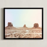 "Life on Mars" - Art Print in white by lulu and isabelle - Framed
