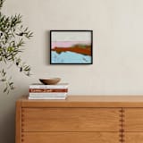 "Breaking Barriers" - Art Print in Tuscan Red by Karyn Denten - In a Room