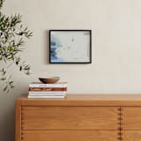"Galaxy of Dreams" - Art Print in blue dream by Lauren Packard - In a Room