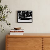 "Persimmon in the Sun" - Art Print in Black by Elky Ink - In a Room