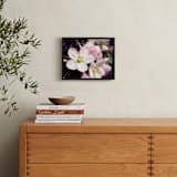 "Watercolour Apple Blossoms" - Art Print in Apple Blossom Pink by Katrina Lindhorst - In a Room