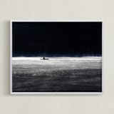 "Into the Mystic" - Art Print in Tranquil Noir by Shannon Howard - Framed