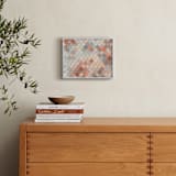 "Scales" - Art Print in Salmon by Annie Montgomery - In a Room