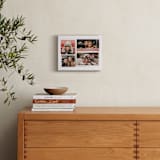"4 Photo Collage" - Foil Framed Photo in Gold by Hooray Creative - In a Room