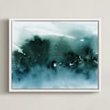 "misty forest" - Art Print in Forest by Lindsay Megahed - Framed Canvas
