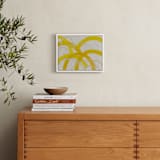 "Mountain Sunshine" - Art Print in Sunshine Yellow by Christina Flowers - In a Room