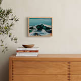 "Prevail I" - Art Print in Ocean Sky by Jamie Peterson - In a Room