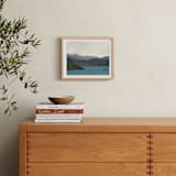 "Landscape 1" - Art Print in Ocean Blue by lulu and isabelle - In a Room