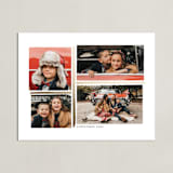 "4 Photo Collage" - Foil Framed Photo in Gold by Hooray Creative - Unframed