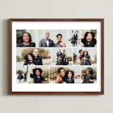 "Eleven Photo: Landscape Framed Photo" - Framed Photo in Snow by Leah Bisch - Framed