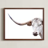 "Holden Caulfield" - Art Print in Earth by Amy Carroll - Framed