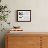 "Classic Edge" - Custom Foil Print in White by Nicole Walsh - In a Room