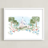 "Disney's Once Upon A Dream" - Art Print in Spring by Petra Kern - Framed