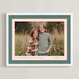 "Ribbon Frame: Landscape Framed Photo" - Framed Photo in Holly Sprig by Carolyn MacLaren - Framed