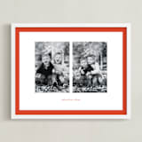 "Stacked Two Photo: Landscape Framed Photo" - Framed Photo in Cherry by Blustery August - Framed