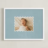 "Squiggle: Landscape" - Framed Photo in Sky by Kelly Watkins - Framed