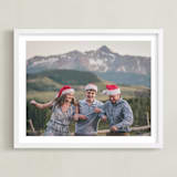 "The Big Picture: Holiday Framed Photo" - Framed Photo in White by Minted - Framed