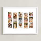 "Photo Strips: Framed Photo" - Framed Photo in White by Olivia Kanaley Inman - Framed