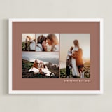 "Four Photo: Landscape Framed Photo" - Framed Photo in Dusty Rose by Angela Garrick - Framed