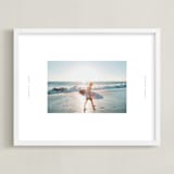 "Panorama: Landscape" - Framed Photo in Salt by Olivia Raufman - Framed