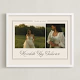 "Timeless Border: Landscape Framed Photo" - Framed Photo in Almond by Brianne Larsen - Framed