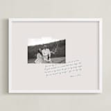 "Love Scribble: Landscape" - Framed Photo in Ocean by Jenny Millington - Framed