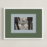 "Gingham: Landscape" - Framed Photo in Forest by Kelly Watkins - Framed