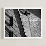 "Study of Shade #1" - Art Print in Urban Noir by Van Tsao - Framed