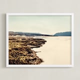 "Wandering" - Art Print in Be Brave Beige by Stacy Kron - Framed