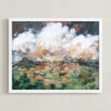 "After The Storm" - Art Print in Forest Green by Lorent and Leif - Framed