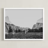 "Impressions - Yosemite III" - Art Print in LIMESTONE by Lindsay Ferraris Photography - Framed