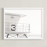 "Tower 3" - Art Print in Black and White by Shawna Urban - Framed