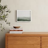 "Channel Marker Buoy" - Art Print in green mist by Rebecca Tamar - In a Room