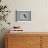 "Squiggle: Landscape" - Framed Photo in Sky by Kelly Watkins - In a Room