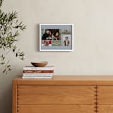 "Modern Collage Four Photo: Framed Photo" - Framed Photo in Vintage by elithing - In a Room