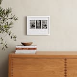 "Minimalist Vintage Frames" - Framed Photo in Noir by Creo Study - In a Room