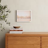 "Finnish Forest" - Art Print in Sunset by Shannon Kirsten - In a Room