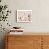 "summer weeds" - Art Print in white by Crystal Lynn Collins - In a Room