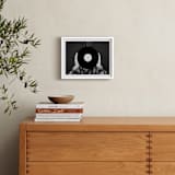 "Ahead of the Record" - Art Print in Black and White by Kaitie Bryant - In a Room