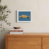 "New York" - Art Print in Taxi by Jenna Holcomb - In a Room