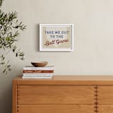 "Little Slugger Series 1" - Art Print in Beige by Pinky Diamond Studio - In a Room