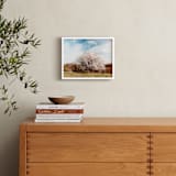 "Blooming tree" - Art Print in Warm Bronze by Lying on the grass - In a Room
