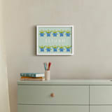 "Disney and Pixar's Toy Story Aliens" - Personalized Art Print in Wasabi by Vivian Yiwing - In a Room