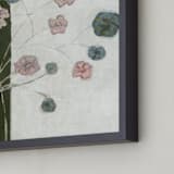 "Celebratory Decay" - Art Print in Green Decay by Bethania Lima - Frame Close-up