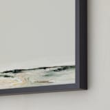 "Beckett" - Art Print in Green by Mande Calhoun - Frame Close-up