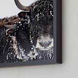 "forever together" - Art Print in Chocolate by Leslie Le Coq - Frame Close-up