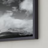 "munro" - Art Print in Ash by Kamala Nahas - Frame Close-up