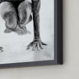 "Focus" - Art Print in smoke by Shannon - Frame Close-up
