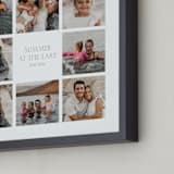 "Eight Photo: Square Framed Photo" - Framed Photo in Taupe by Up Up Creative - Frame Close-up