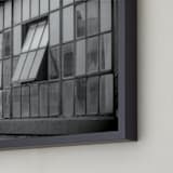 "Old Glass" - Art Print in Very Grey by Johanna Phillips Huuva - Frame Close-up